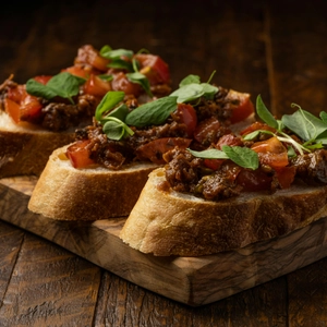 Bruschetta à la tomate